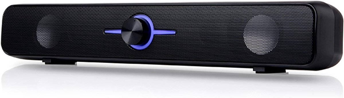Soundbar Speaker - TV Geluidbox - Home Theater - 3D Surround Sound - 360x66x62mm - Zwart