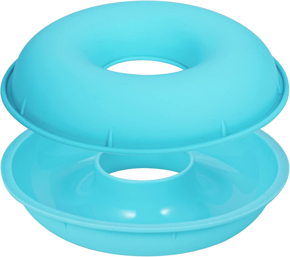 SnelShoppen - Grote Donut Bakvorm 24cm - Silicone Donut Mould - Taartvorm voor Donuts en Bagels - Flexibel, Duurzaam en Hittebestendig - Perfect voor