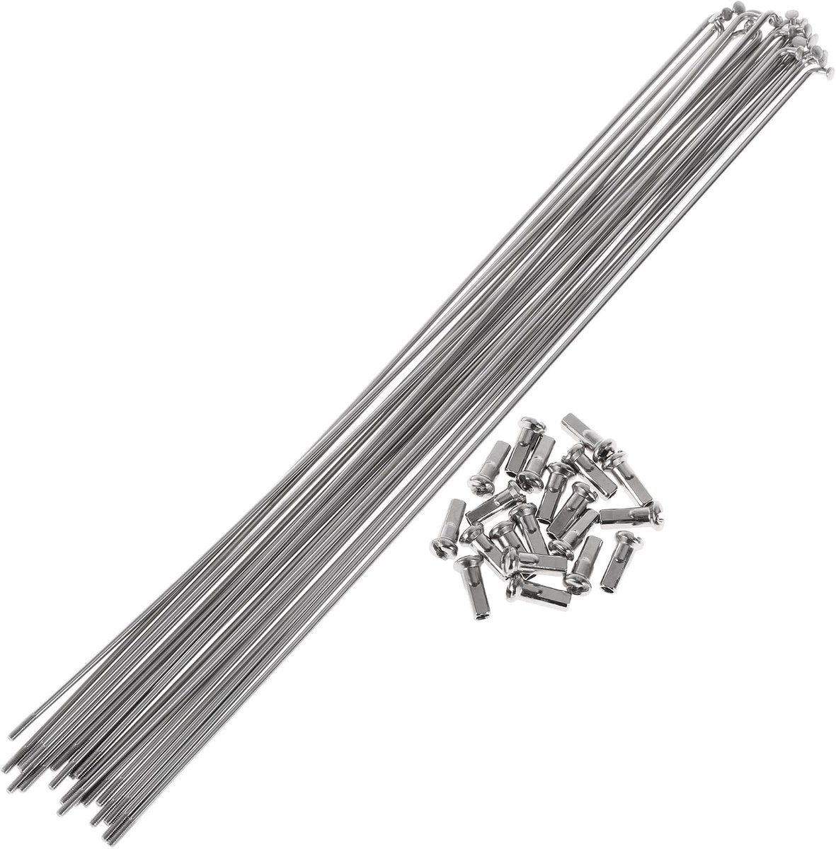 20 set 13G bicycle spokes 305 mm bicycle wheel spokes 304 stainless steel silver - ShopVlot