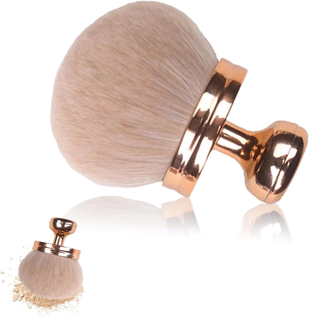 Extra Large Self Tanner Brush, Large Powder Brush, Makeup Brush, Body Brush for Powder, Foundation, Blushes - ShopVlot