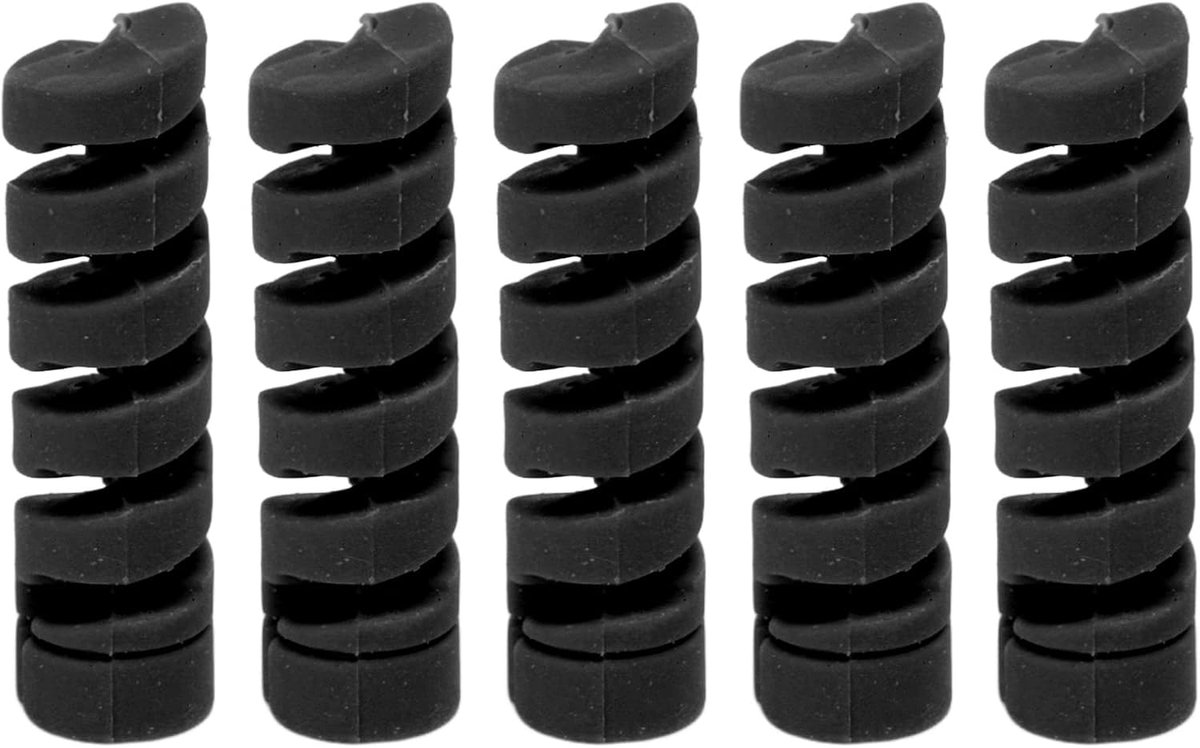 SnelShoppen - Spiral Fietsversnellingskabel Beschermhoes, 5 Kleuren voor 4-5 Mm Kabels, Fietsremkabel Beschermbuis, Decoratieve Huls voor Fiets Kabels