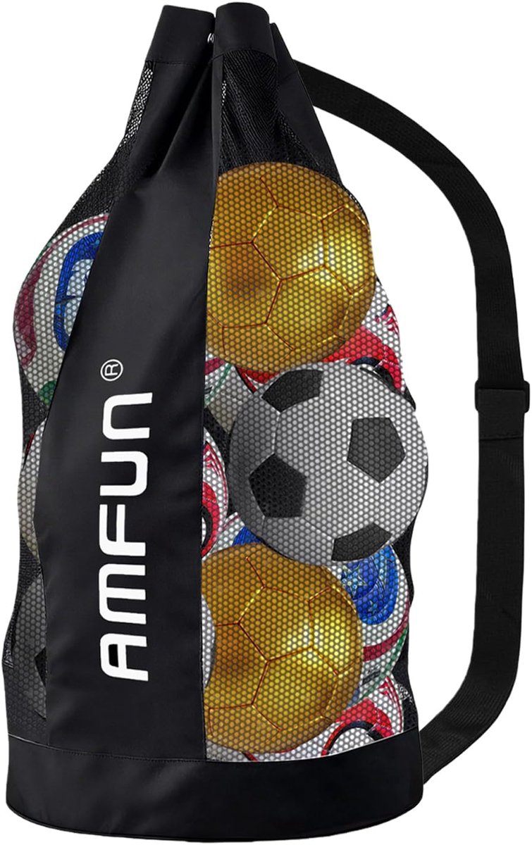 SnelShoppen - Extra grote balnet, zwart (65 x 84 cm) voor kinderen, tuin, speelplekken, sport, buitenspeelgoed, stevig en duurzaam