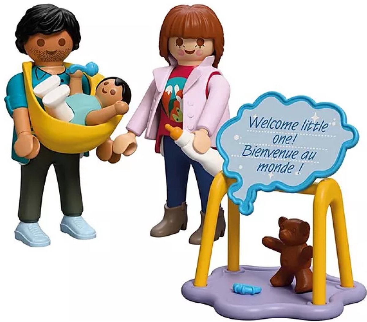 Playmobil geboorte speelset - baby familie cadeau set. – foto 6