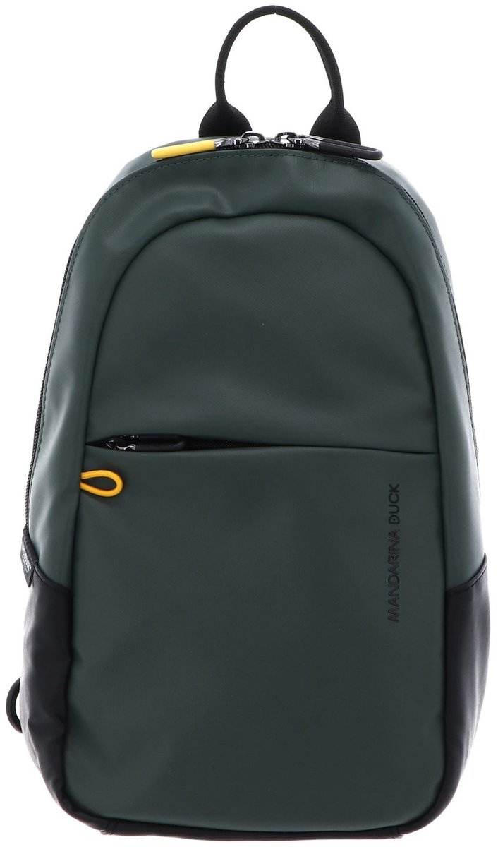 MANDARINA DUCK slingtas Eco Coated Sling Bag Deep Green donkergroen