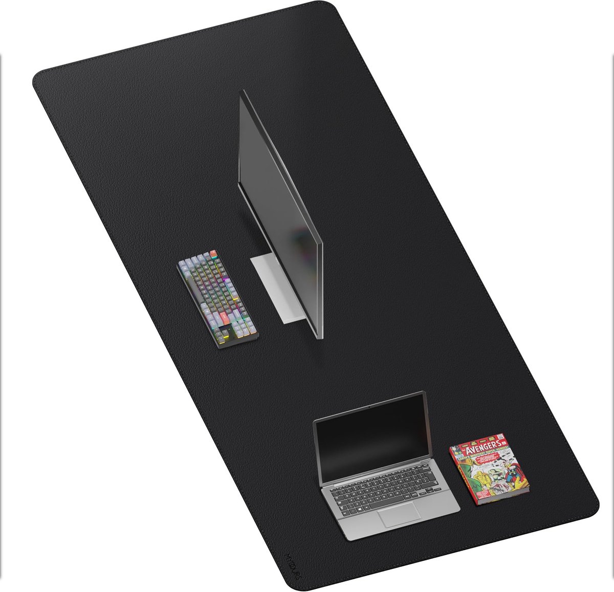 Omgoods - Super Grote Bureau Mat 190.5 x 81.3 cm, Volledige Bureau Blotter Pad, Desktop Computer Bureau Mat, Muismat voor Thuiswerk en Computerwerk...