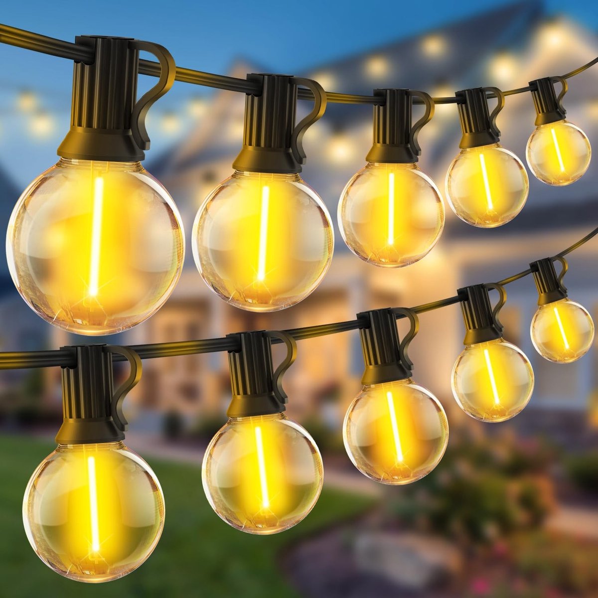 Omgoods - LED Tuinverlichting met G40 Lampen en IP44 Bescherming