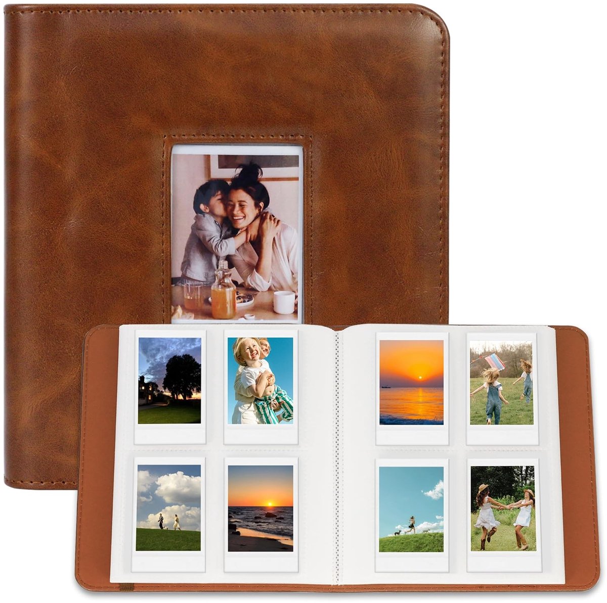 Omgoods - Fotoalbum met 288 Compartimenten voor 3 Inch Foto's en K-Pop Kaarten