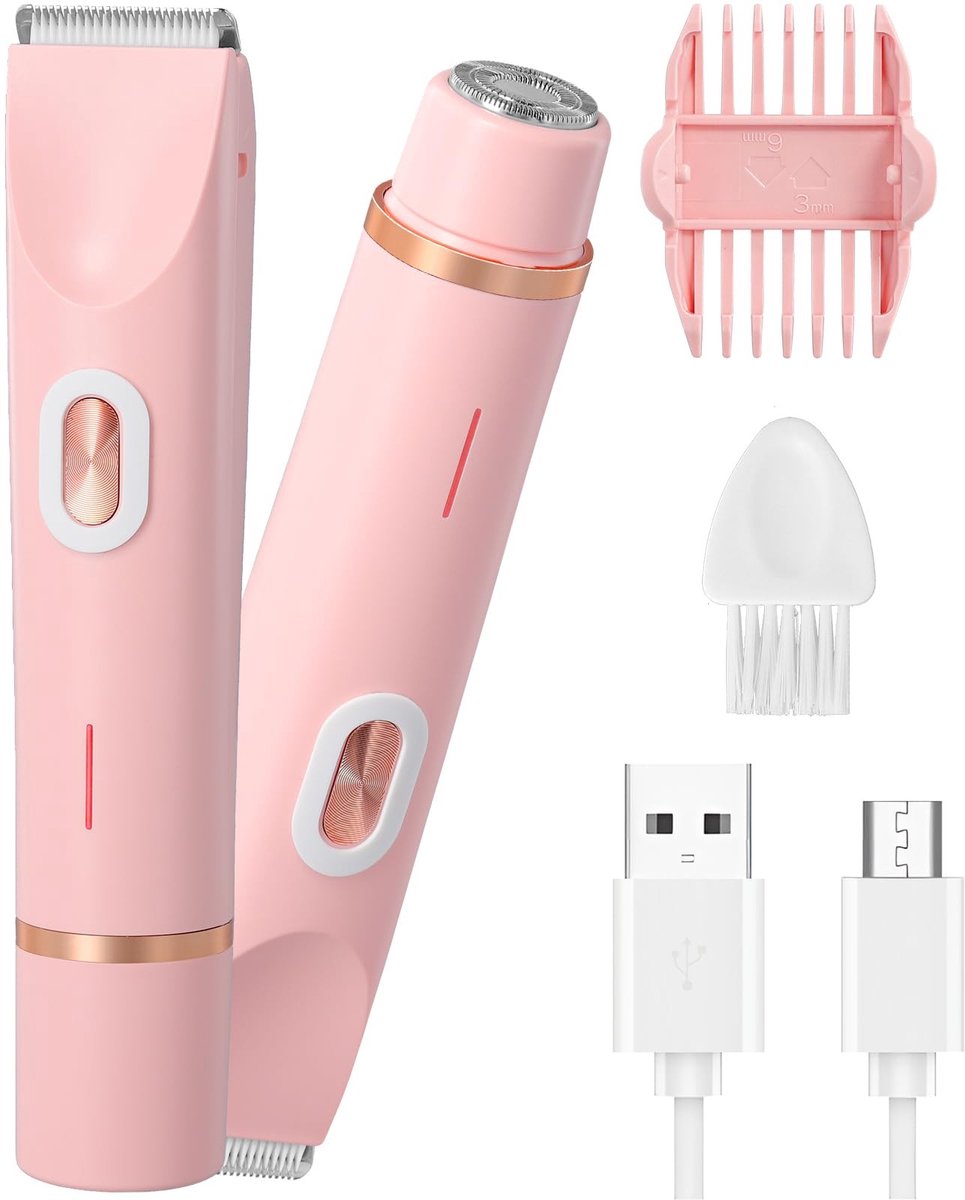 Omgoods - 2-in-1 Elektrische Bikinischaver voor Vrouwen