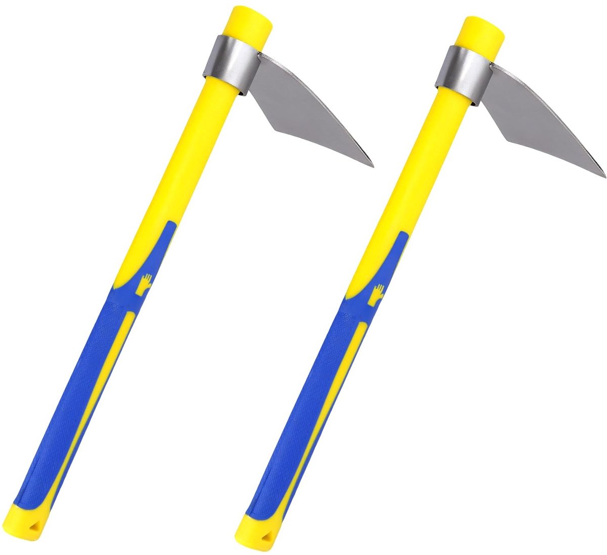 Omgoods - 2-delige Tuin Gereedschapsset met Ergonomische Handgrepen