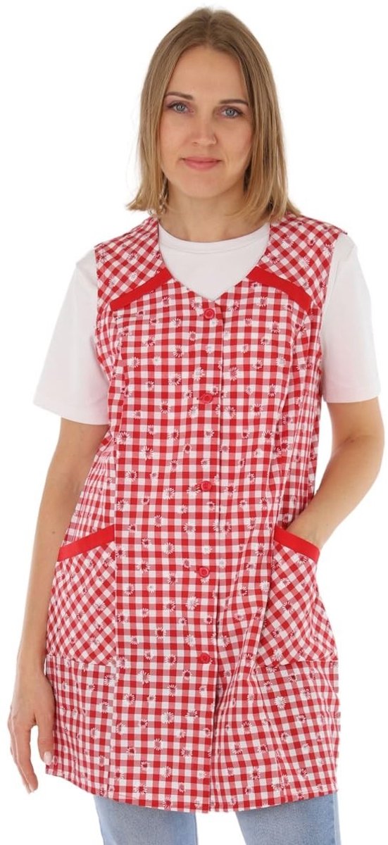Omgoods - 7/8 Kasack Short Fur Schort zonder Mouwen - Koken en Bakken