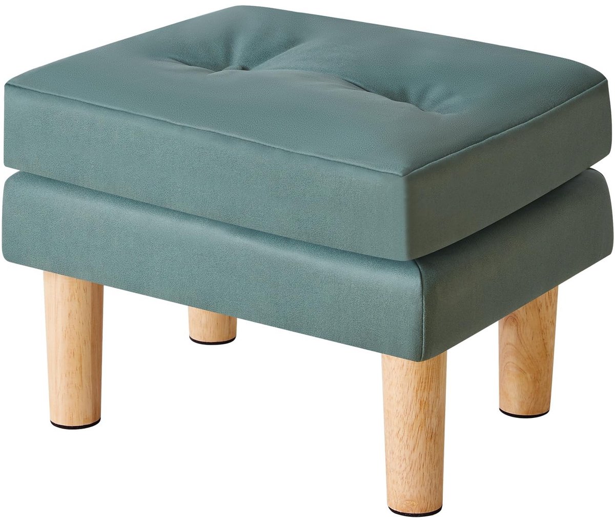 Omgoods - Petit Poef Ottoman - Modern Repose-Pieds in Groen