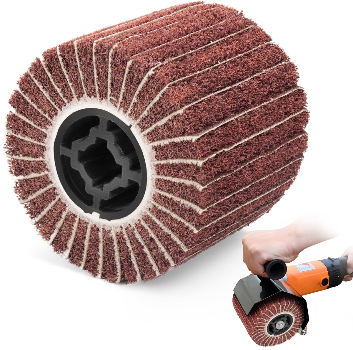 Omgoods - Nylon Borstel voor Schuren en Polijsten