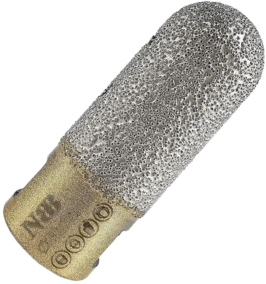 SnelShoppen - Professionele NBB Diamant Cutter M14, Vinger Vorm, Diamant Reamer, Diamant Bevel Bit voor Vergroten en Vormen van Gaten in Porselein, Ke
