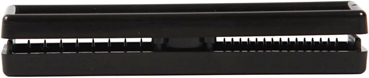 Linten Snijder - Linten Splitser - Cadeau Versieren - Verdeel Linten - 13 x 8 x 1.5 cm - Zwart