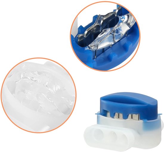 20x Waterdichte Kabelverbinders met Gel, Krimp Aansluitklemmen voor Robotmaaier, Blauw, Koper — afbeelding 2