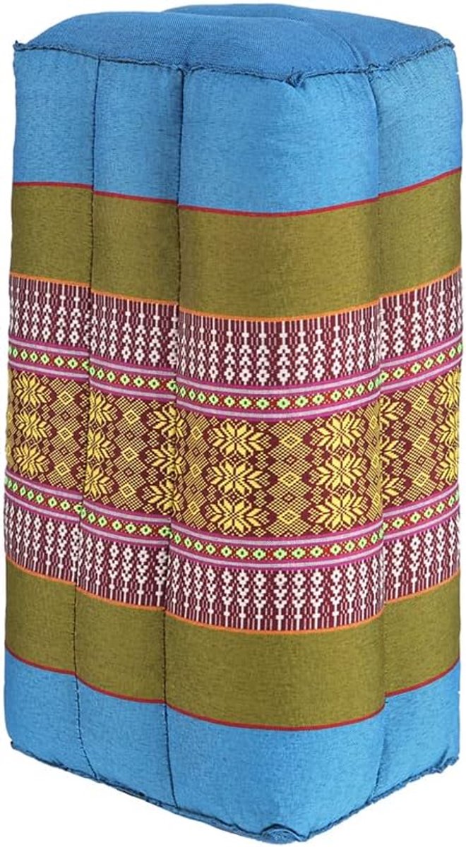 SnelShoppen - Standard Zafu yoga en meditatiekussen - 100% natuurlijk hoogwaardig kapok - Comfort en stevigheid - Zitstabiliteit voor yoga en meditati