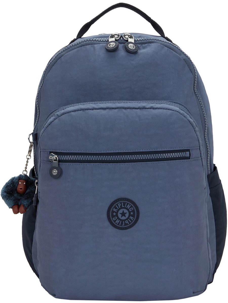 Kipling Seoul Lap Rugzak School - 15 laptopvak - game grey