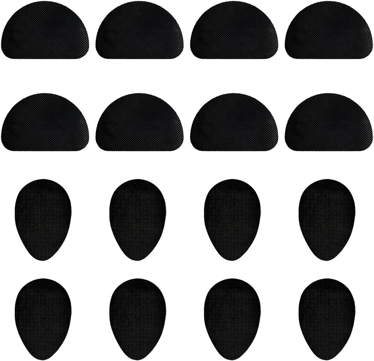 Set van 16 zelfklevende rubberen zolen - Antislip - Zelfklevende