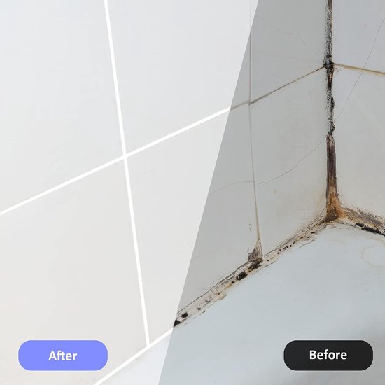 Set van 3 Tegelstiften voor het Herstellen van Voegen in Badkamers, Keukens en Terrassen (Wit) - Perfect voor Tegelonderhoud en Renovatie — afbeelding 3
