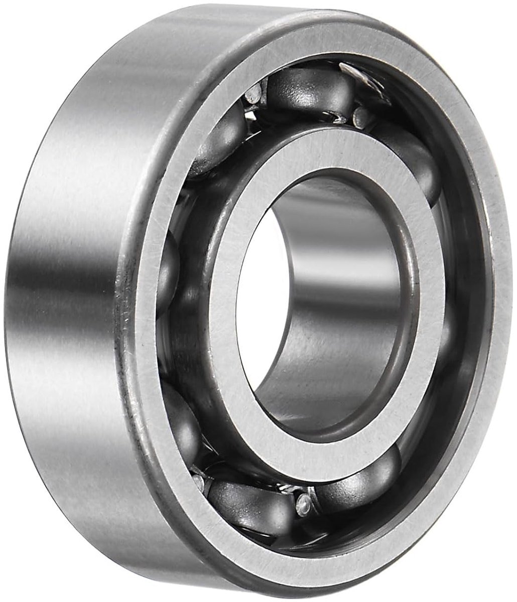 Lagers, 17 x 40 x 12 mm C3, open constructie, chroomstalen lagers