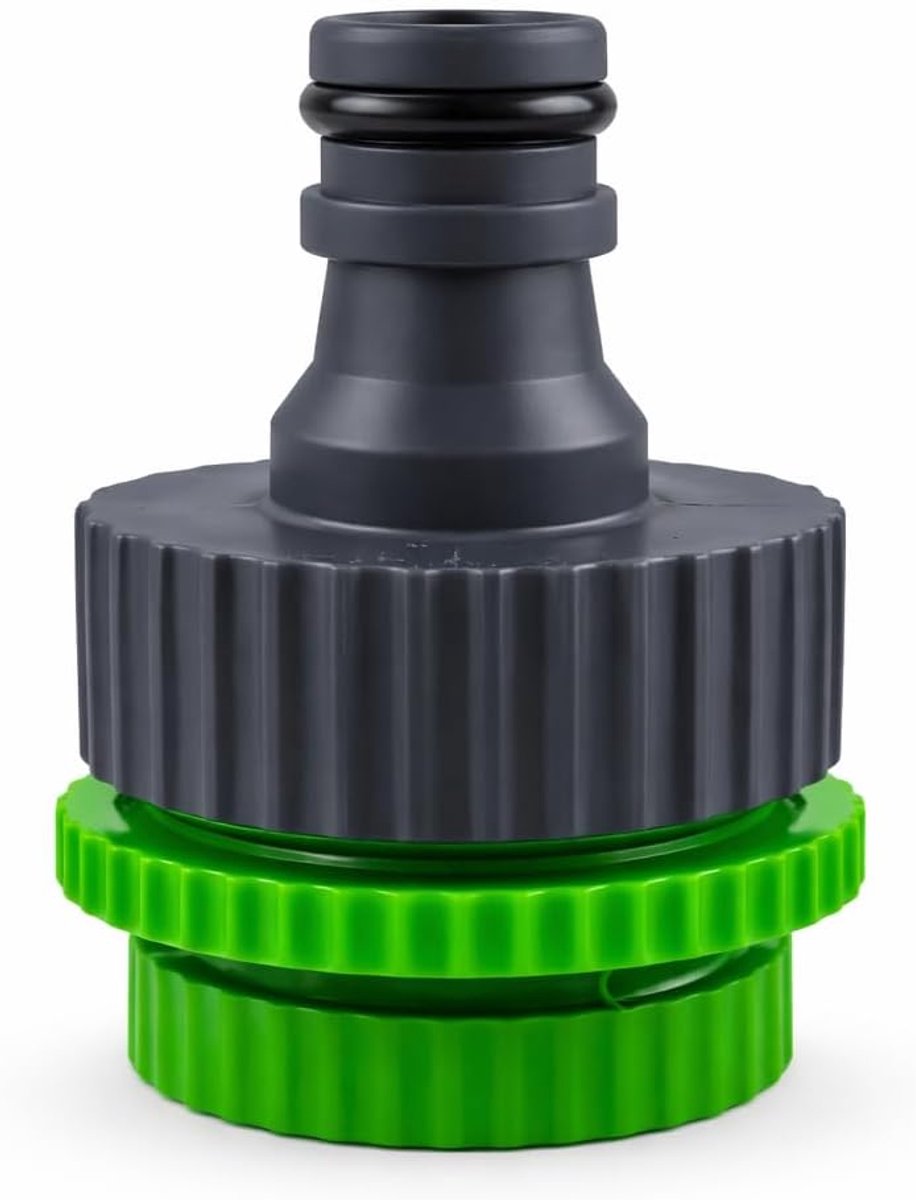 Faucet adapter voor tuinslang - compatibel met 1/2, 3/4 en 1 inch - waterdicht en lekvrij - eenvoudig te installeren - ShopVlot