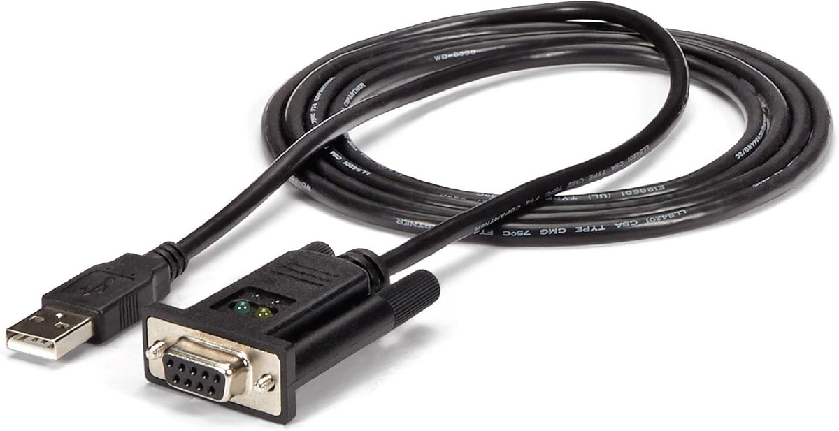 Seriële RS232 Adapter, Null Modem (ICUSB232FTN) | FTDI DB9 seriële DCE-adapterkabel