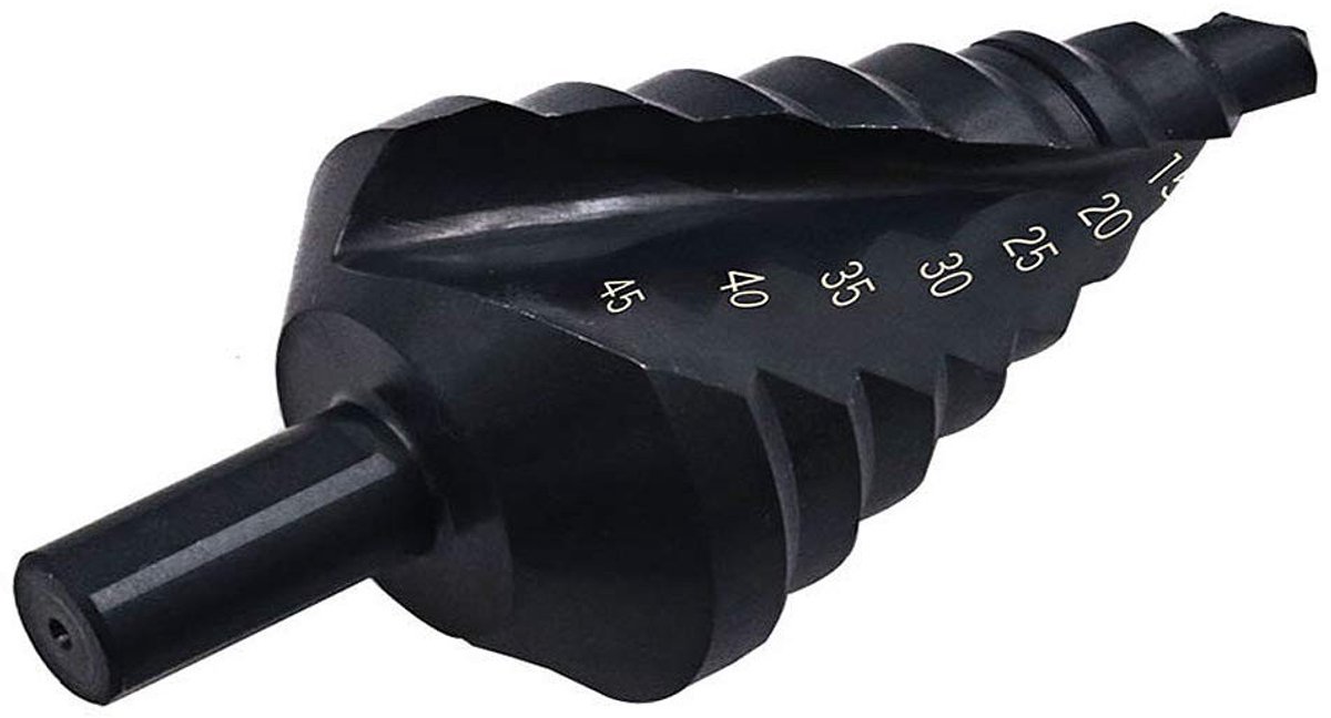 Omgoods - Set van 10 HSS Trapboren voor Diverse Materialen
