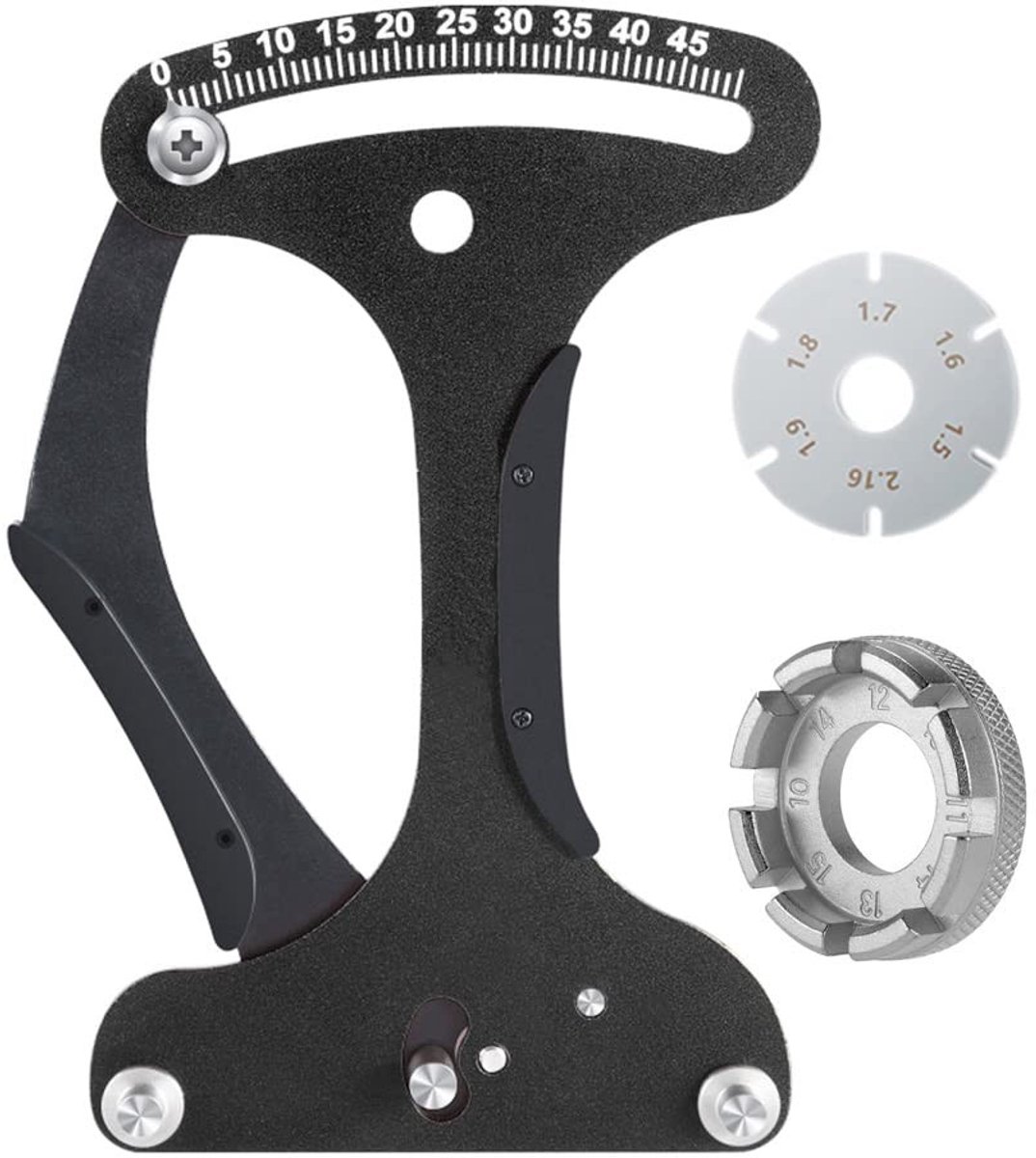 Omgoods - Aluminium Spaken Tensiometer voor Fietsen
