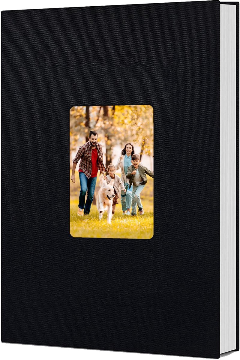 Omgoods- Fotoalbum 300 Foto's - 100 Pagina's - 50 Vellen - 10x15 CM - Traditioneel - Geschikt voor Familie/Bruiloft - Herinneringsalbum