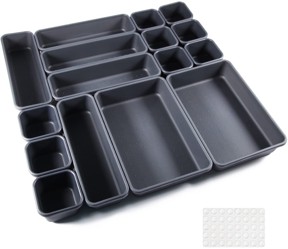 Omgoods - Sliding Drawers Inlay Set van 16 Pcs - Organizer Tray voor Keuken en Bureau