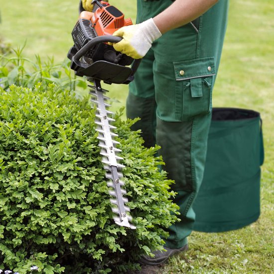 tuinzak pop up - set van 3 - 85 liter - staand - Ø 46 cm - groen — afbeelding 4