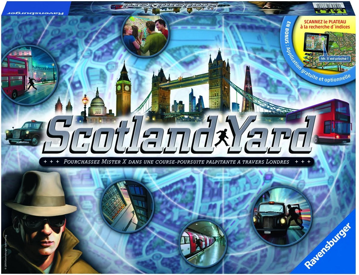 Omgoods - Bordspel Scotland Yard voor Detectives