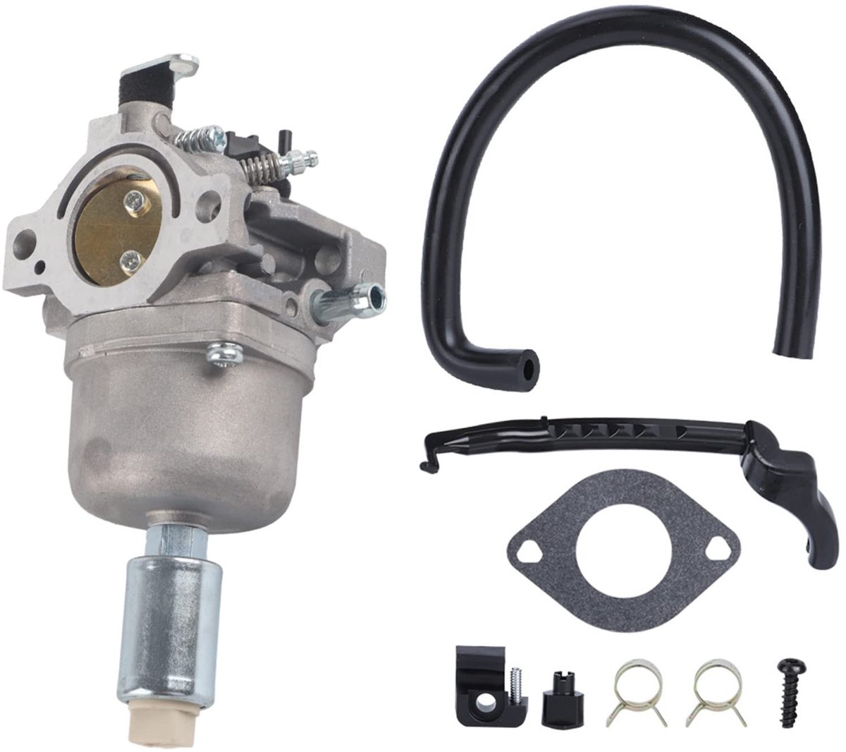 Omgoods- Carburateur nieuw - Vervanging - Geschikt voor Nikki 697203 - Geschikt voor Briggs Straton 795873 - Metaal - Gewicht 438 g - Grasmaaier Carburateur