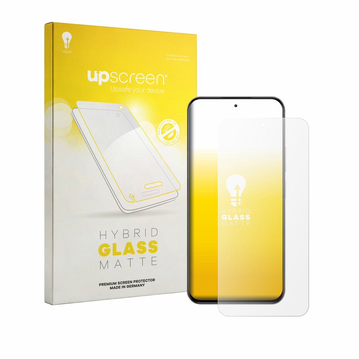 upscreen - Screenprotector voor realme Narzo 100x - Folie Beschermfolie Beschermglas matte