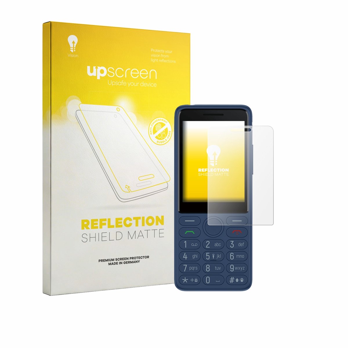 upscreen - Screenprotector voor TCL OneTouch 4042s - Folie Beschermfolie anti glare matte