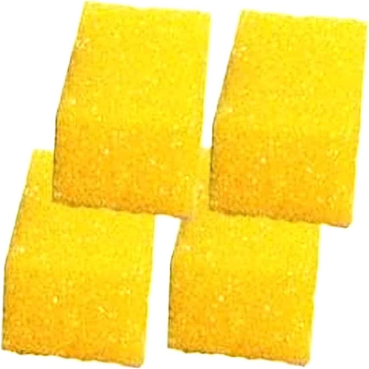 - 4, 8, 12, 16 of 22 reinigingssponzen - zilversteen, witte steen en kleisteen - Reinigt zonder krassen - 10 x 6 x 4 cm