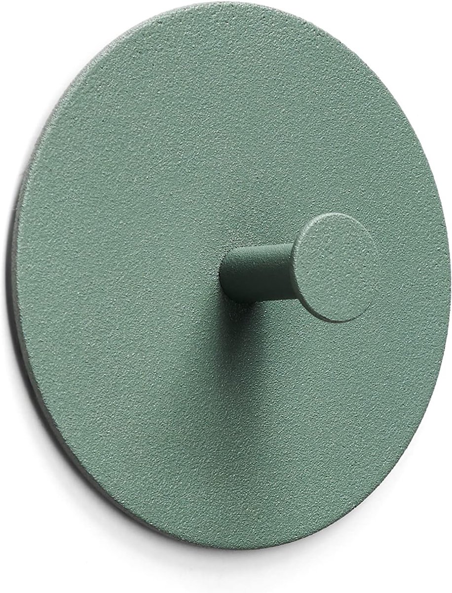 Wandhaak Grijs Groen - Scandinavisch Design - Zelfklevend - Ideaal voor Handdoeken en Kleding - SnelShoppen