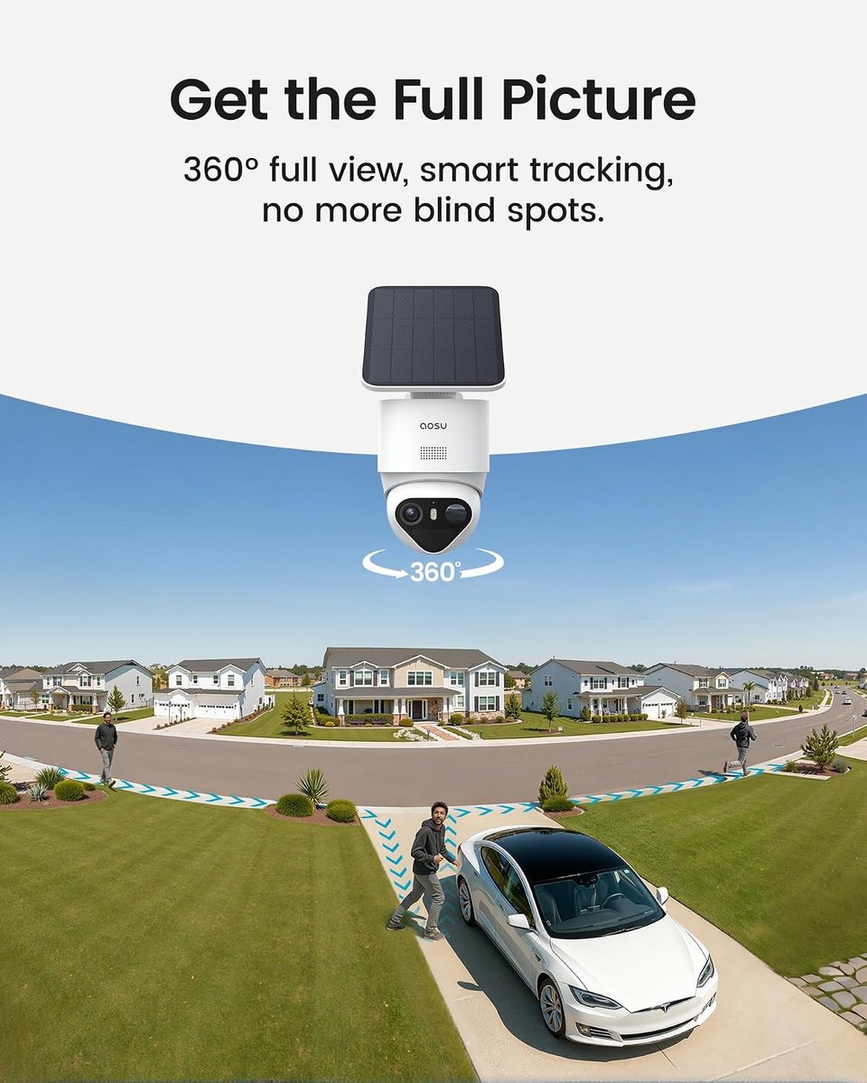 Beveiligingscamera 4K UHD - 2 camera kit met basisstation - kleurennachtzicht - slimme gezichtsdetectie - ShopVlot