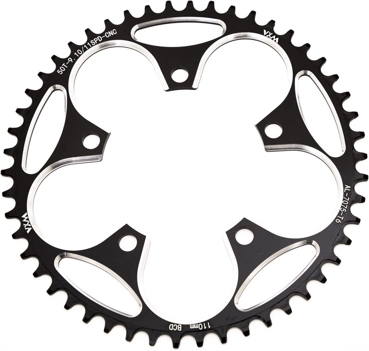YBEKI 110 BCD Bicycle Chainring 36T 38T 40T 42T 44T 46T 48T 50T 52T 54T 56T 58T Narrow Width Chainrings for 8 9 10 11 - ShopVlot