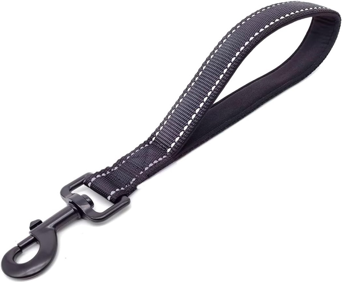 Korte Hondenriem voor Training - Duurzame Zwarte Leash van 33 cm voor Honden