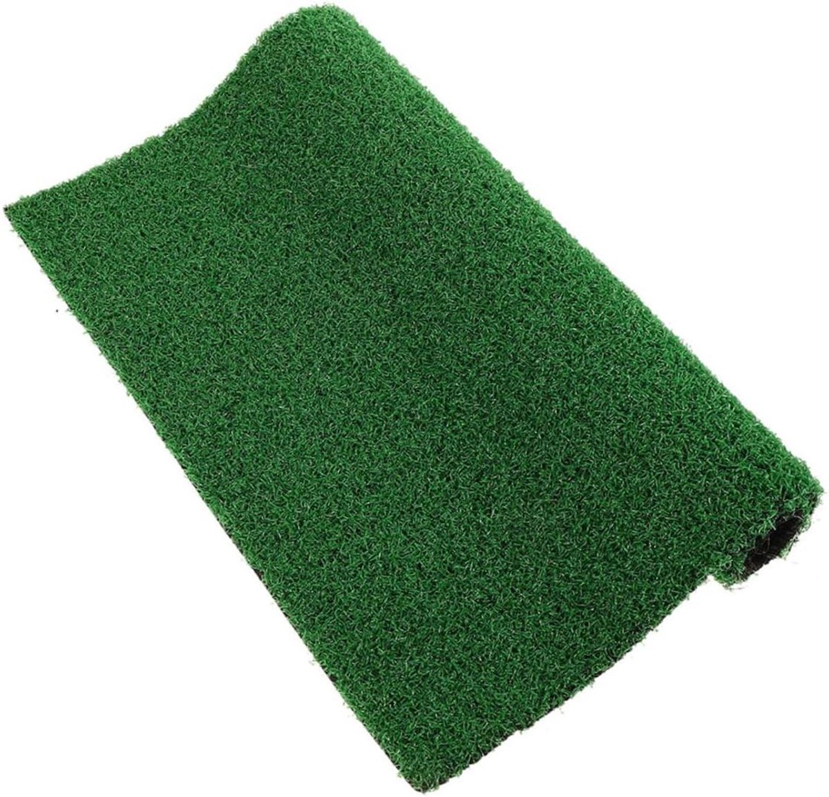 Kunstgras Tegels - Schildpad Mat Drijvend Eiland - Aquarium Inrichting - Realistische Gras Habitat - 25 x 25 cm - Groen