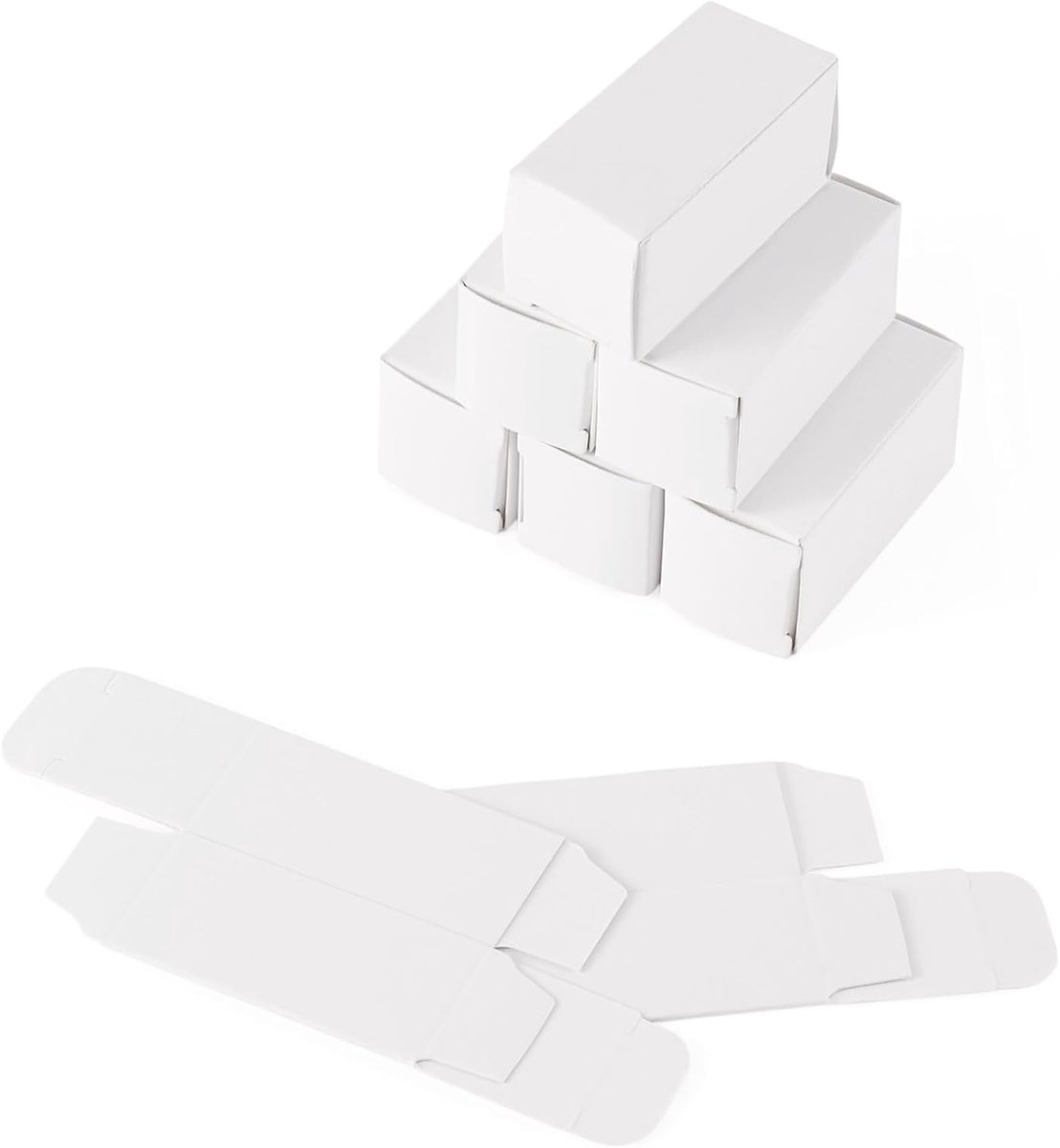 Lippenstift Dozen 25St - Witte Kartonnen Verpakking - Ideaal voor Verjaardagen of Bruiloften - ShopVlot