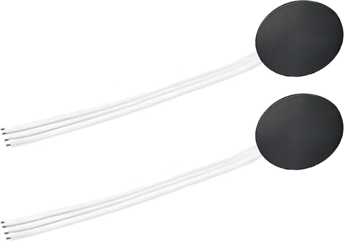 2 stuks 12 V led-touch-dimschakelaar, verborgen DC 3,3-24 V, 5 A, aanraakschakelaar, sensorschakelaar voor Smart Home led-lichtstrip, doordringt hout, steen, glas enz., geen gaten nodig (zwart)