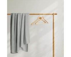 DecoKing Henry knuffeldeken 170x210 cm microvezel woondeken - grijs/antraciet - Scandinavische stijl
