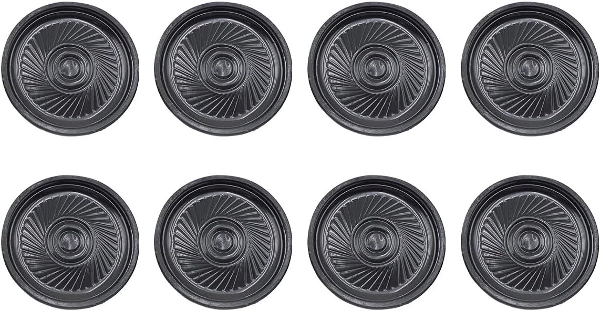 8 stks 0.5 W 32 Ohm DIY Magnetische Speaker, 40mm Ronde Vorm Speaker, voor Intercom Systeem Audio Apparaat