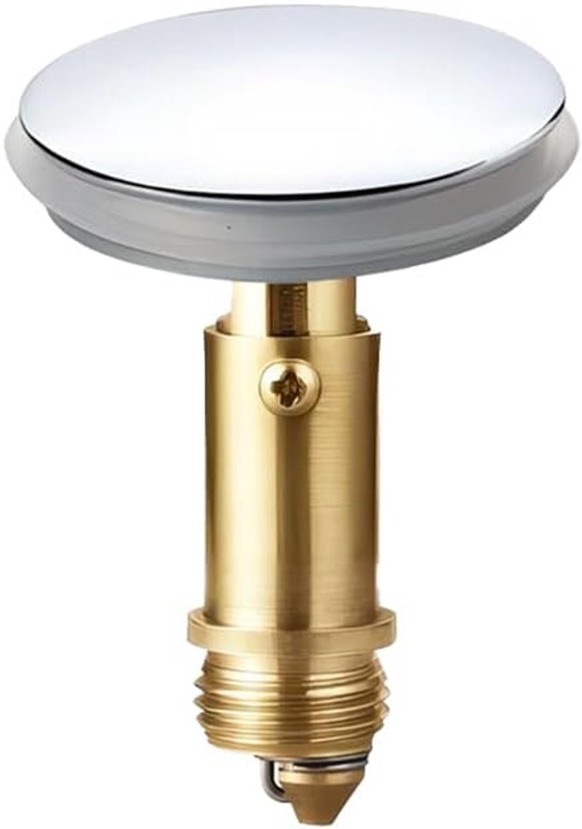 1 Stuk Wastafel Pop-Up Plug Stopper, 38 mm Messing Pop-Up Stopper, Sink Component Vervanging voor Badkamer