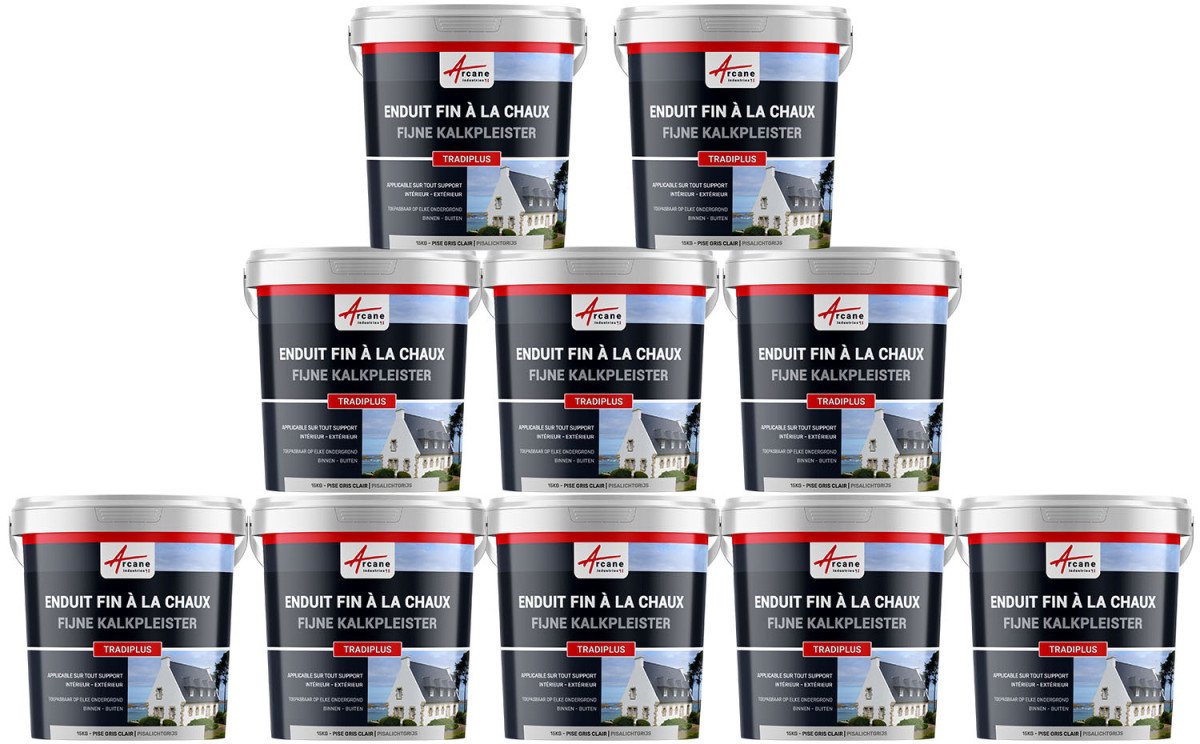 Fijne kalkpleister voor binnen- en buitendecoratie - TRADIPLUS