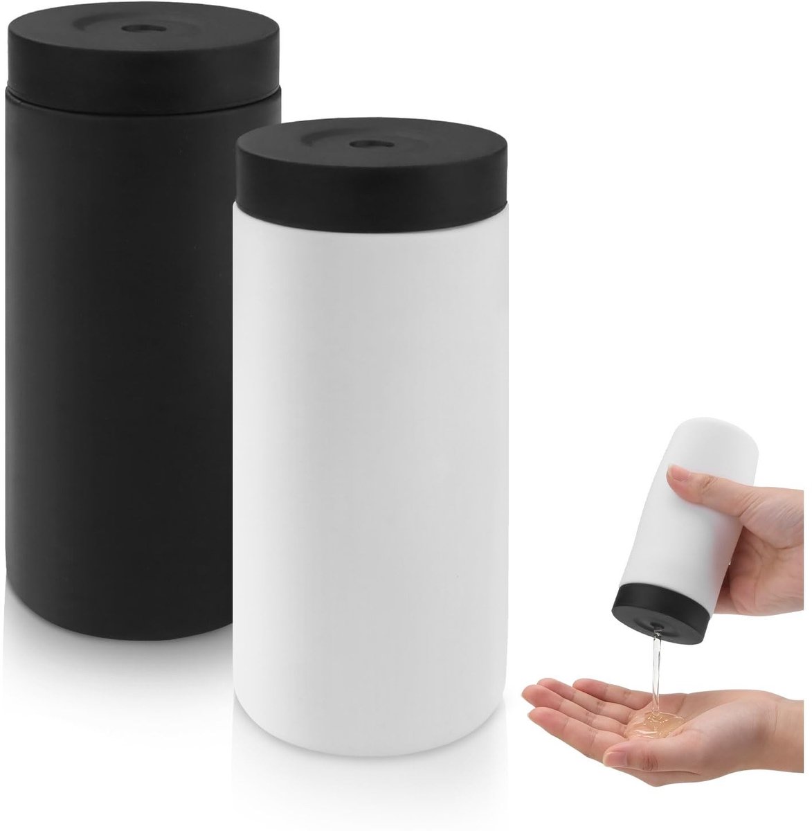 Omgoods - Set van 2 Siliconen Afwasmiddel Dispensers