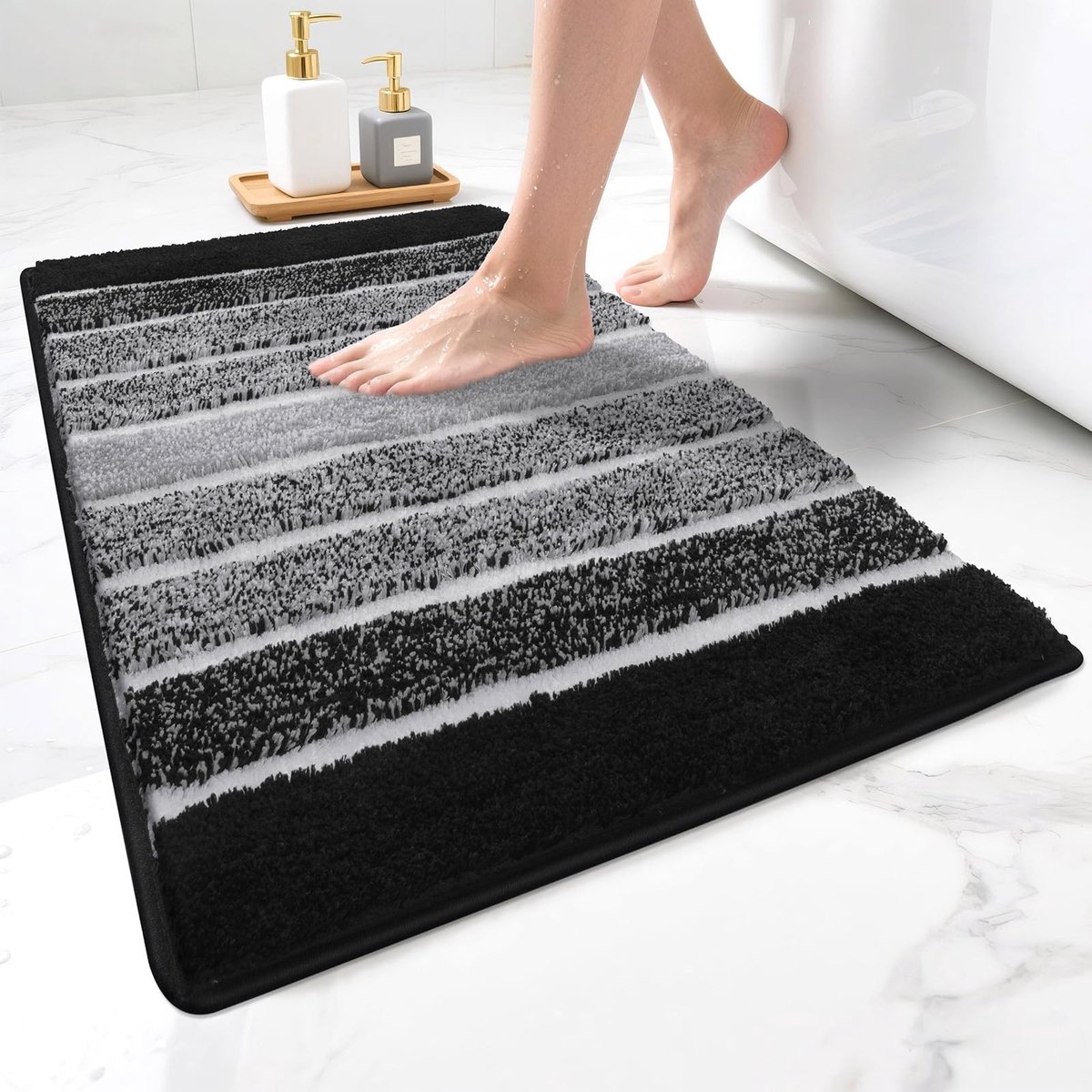 Omgoods - Antislip Badmat 60x90cm - Zacht en Absorberend