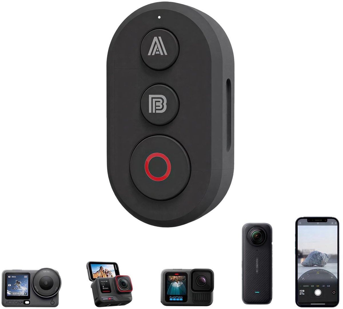Omgoods - Bluetooth Afstandsbediening voor Actiecamera's